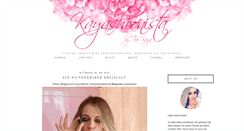 Desktop Screenshot of kayashionista.com